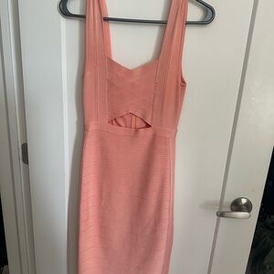 Marciano bodycon Pink Sleeveless Dress